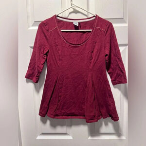 Anthropologie Akemi + Kin Half Sleeve Small Top